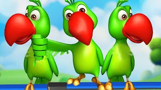 मैं तोता मैं तोता | Mithu Mithu | Main Tota Hare Rang Ka | Hindi Rhymes For Kids | Baby Song Balgeet screenshot 4