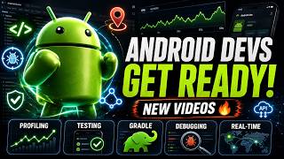 Upcoming Advanced Android Tutorials | Profiling, Unit Testing, ProGuard, Gradle, Location Tracking