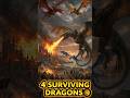 Only 4 Dragons Survived… #gameofthrones #asoiaf #danceofthedragons #houseofthedragon #dragon #got