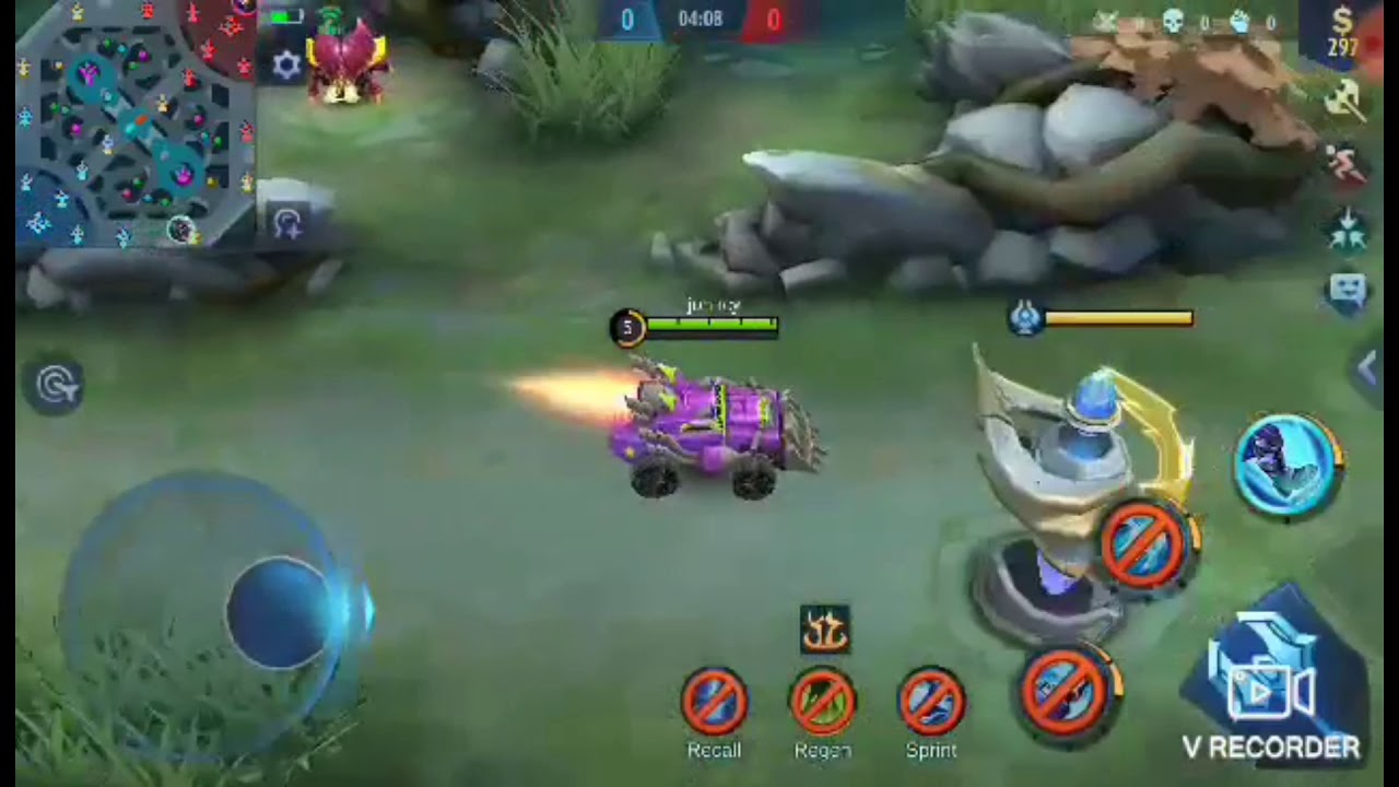 Johnson Special Skin (Death Ride) Try Out Mobile Legend Bang Bang - YouTube