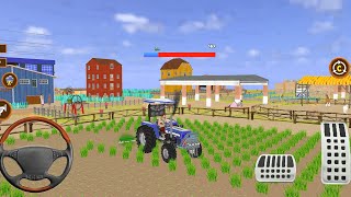 Tractor Farming Game 2025 // Android gameplay Malayalam screenshot 1