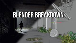 Full Post Apocalyptic Metro Station - Blender Breakdown News