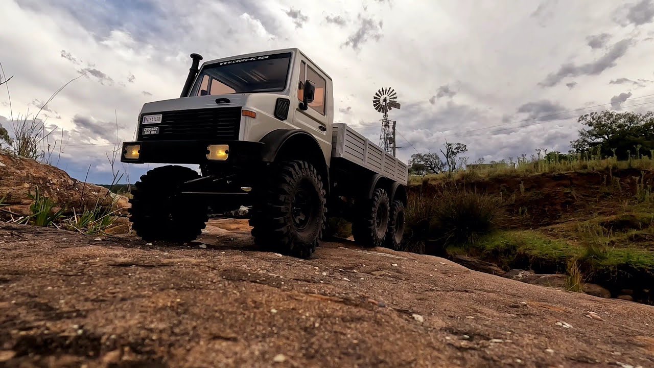 6x6 Unimog Cross RC NT6 First Run First Look!!! ‪@rcuintheshed6981