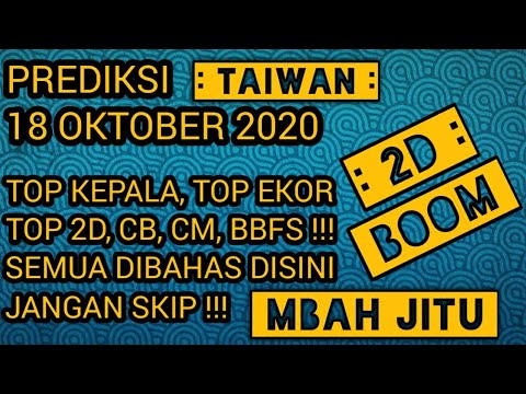 Togel Taiwan Jaya
, Prprediksi Togel Taiwan Hari Ini Minggu 18 Oktober 2020 Rumus Togel Top Kepala Ekor Mbah Jitu Youtube