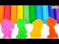Playing with Molds Paw Patrol Play Doh🐾 | Learn Colors for Kids 🎨| Preschool Toddler Learning Video