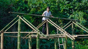 How to Build a Floating House on Water in 10 Days Using Ancient Vietnamese Techniques