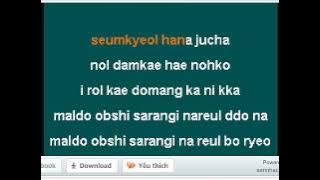Without Word - Park Shin Hye - Karaoke Trắng Đực Trỏn