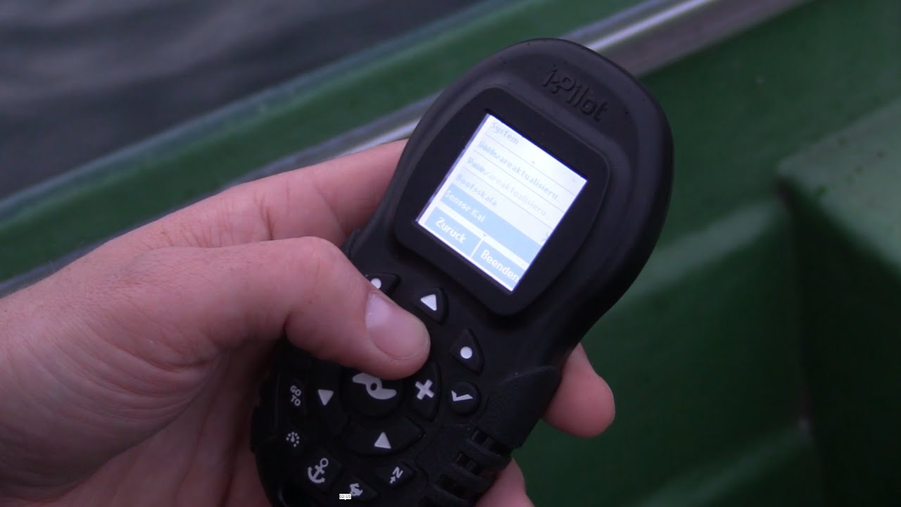 Minn Kota Heading Sensor kalibrieren - Technik für Angler 