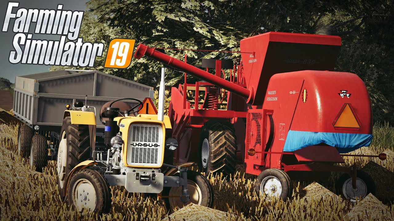 Żyję! 🥺 Żniwa na... niewielką skalę! 😊 Ursus C-330M / MF 830 😃 Arikson