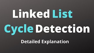 Linked List Cycle | Data Structures And Algorithms In Java | Linked List Interview Questions Java