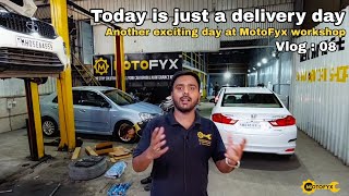 Today, we are delivering all the cars | Another exciting day at MotoFyx workshop | Workshop Vlog: 08