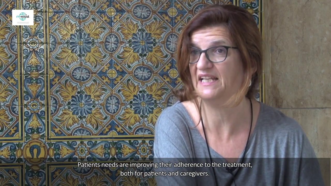 ehealth inc Dr Judith Usall, senior researcher of M Resist project at Parc Sanitari Sant Joan de Déu