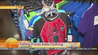 Falling Prices Clothing Store