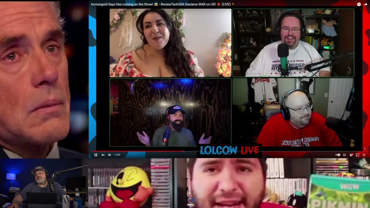 ReviewTechUSA has an EXTREME meltdown on RTUSTREAMS about LolcowLive and Keemstar