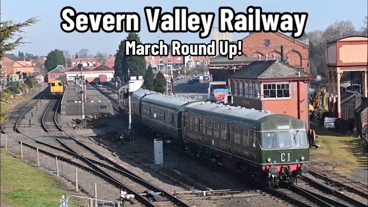 Severn Valley Railway - March ROUND UP! | 37263 UNIT DRAG, D821 ‘Greyhound’ Back in action & MORE!