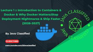 Details 1. Introduction to Containers & Docker & Why Docker Matters:Stop Deployment Nightmares & Ship Faster News