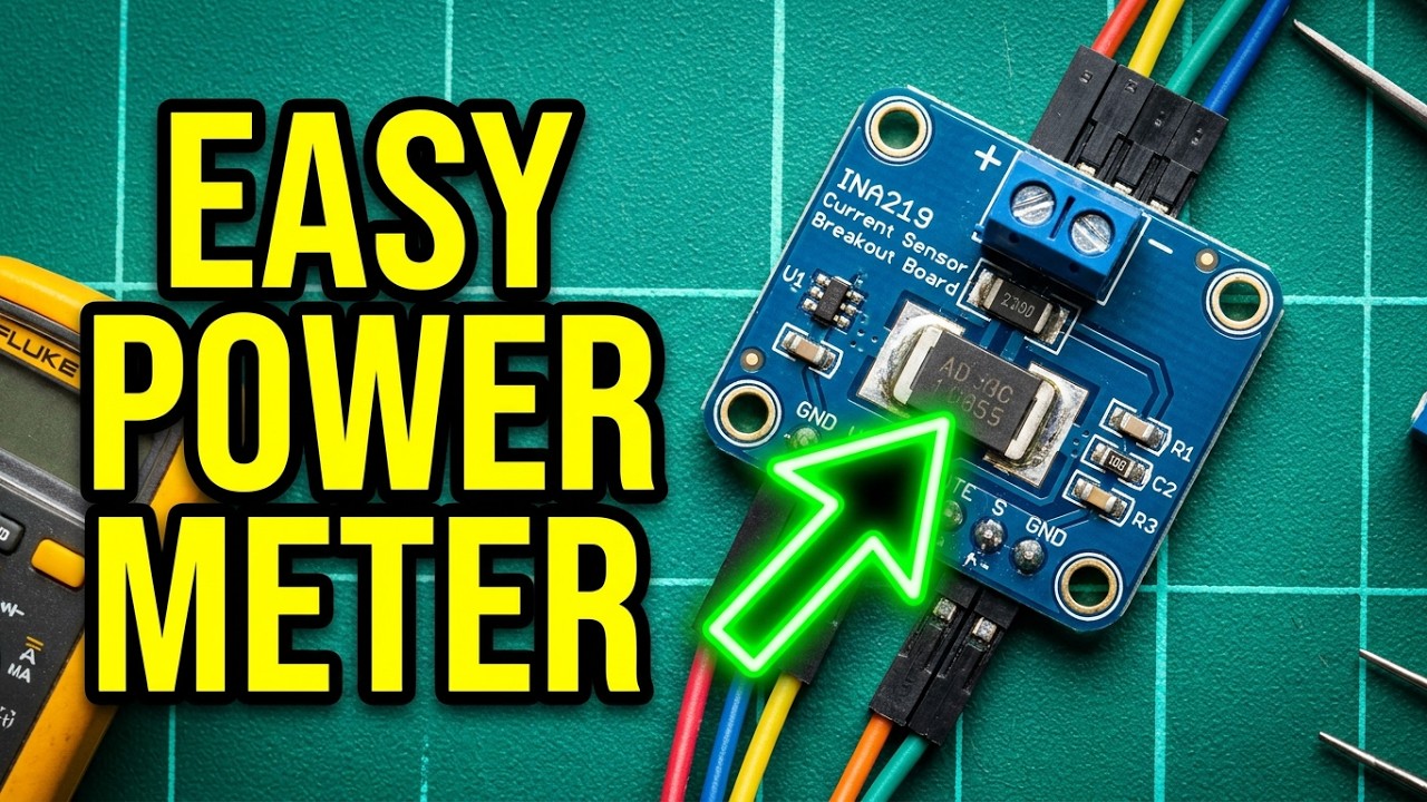 In 219 Power Module INA219 Current & Power Module: Arduino Tryout - YouTube