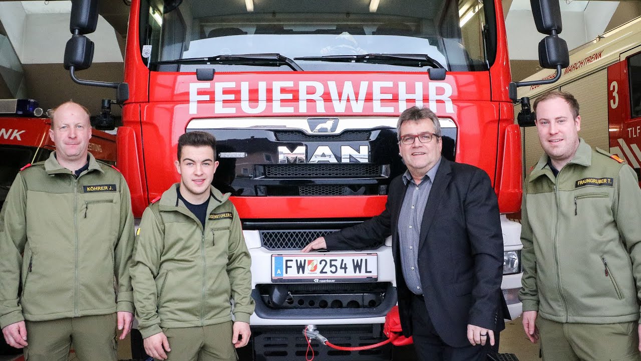 Erster Zivildiener bei der FF Marchtrenk