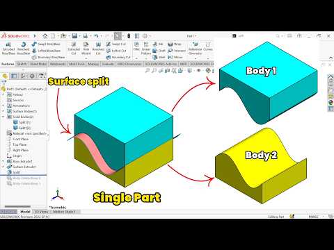 SolidWorks Split Tool: The Easy Way to Divide Parts