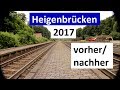 Heigenbrücken - einst Bahnhof, jetzt Haltepunkt anno 2017 - AE #61