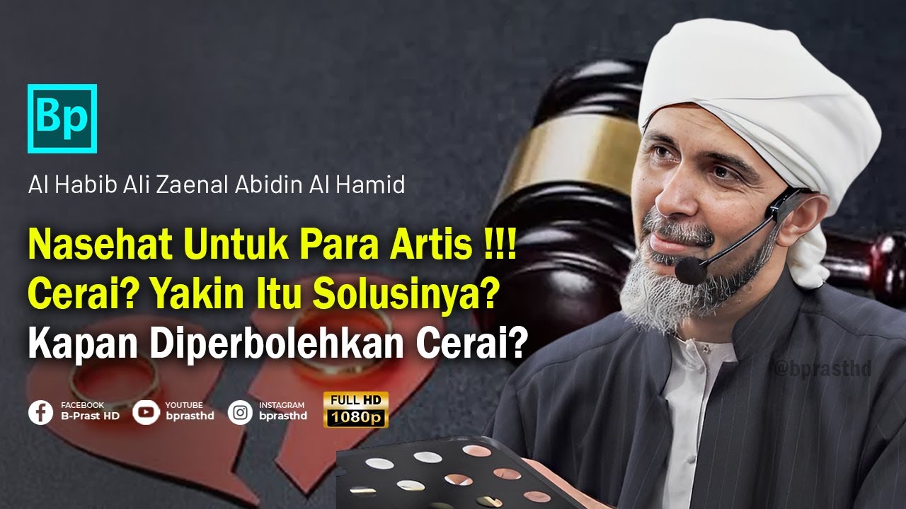 CERAI??? KAU KIRA ITU SOLUSI ??? | Habib Ali Zaenal Abidin Al Hamid