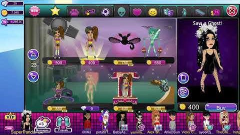 RARE BANNED ANIMATIONS IN THE SHOPS?! || Moviestarplanet