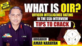 What is Officer&#39;s Intelligence Rating (OIR) Test in SSB | Best Tips to Crack OIR Test | SSB Coaching