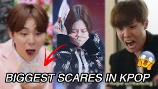 Download Lagu KPOP IDOLS GETTING SCARED (BTS, BLACKPINK, SEVENTEEN, GOT7...) MP3