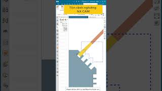 Tiện rãnh nghiêng on NX CAM #engineering #cnc #cncsoftware #nxcam #skilltech