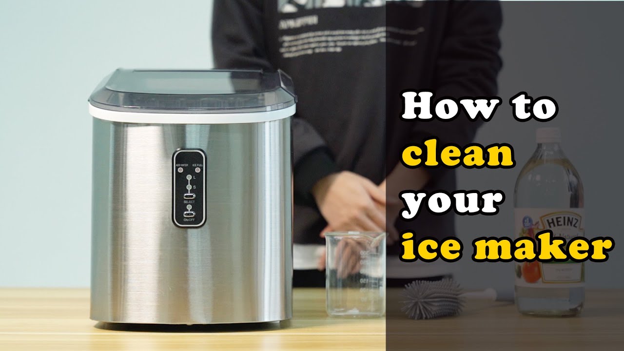 How to Clean Euhomy Ice Maker Machine 