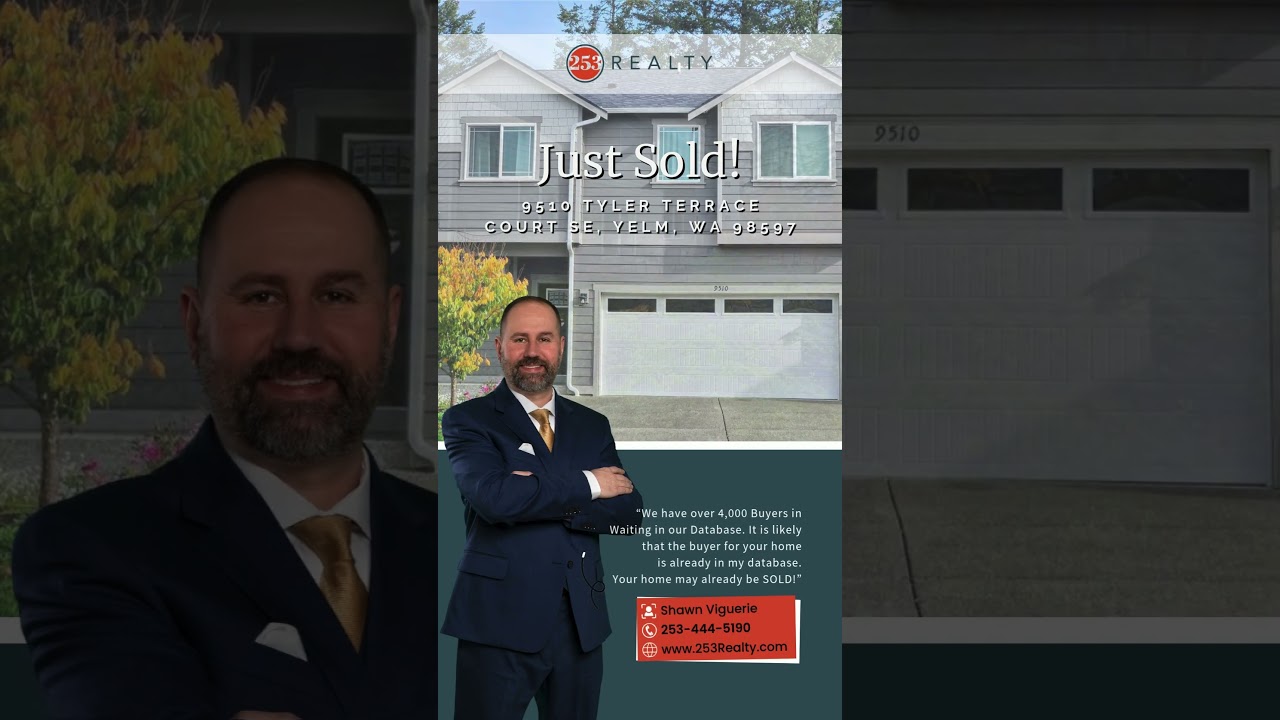 🏡 Just Sold! 🎉9510 Tyler Terrace Court SE, Yelm, WA 98597