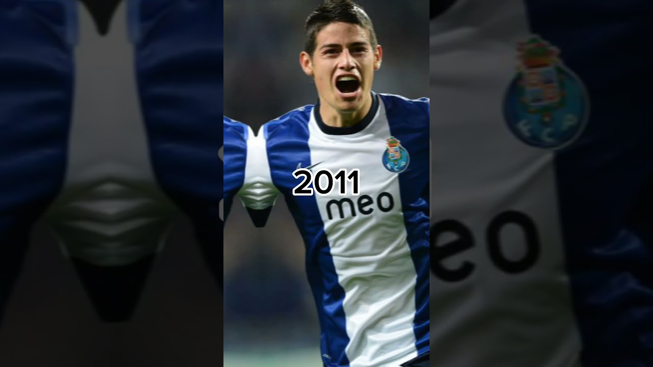 James Rodriguez evolution 🤩😊