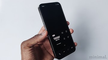 Black Minimalist iPhone Setup | iOS14 | 2021