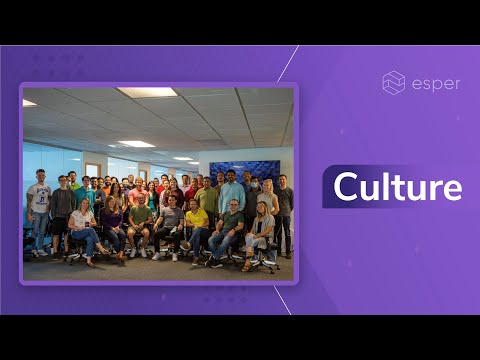 Get to know the people and culture at Esper