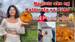 Nagluto ako ng Kaldereta | Model na ako | Ka Mangyan Vlogs