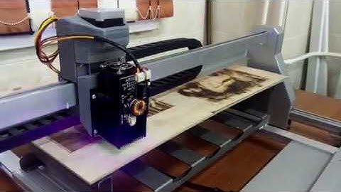 Лазерный гравер (выжигатель) с ЧПУ