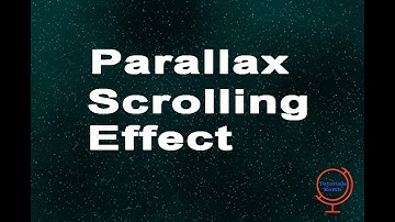 Tutorial in hindi | How to make a parallax scrolling Effect with html5 & Css3