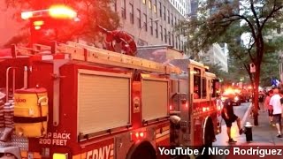 6 Injured After Camera At 30 Rockefeller Plaza Catches Fire