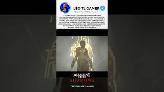 AC SHADOWS UPDATE 1.1.11 : CROSSOVER KASSANDRA E TODAS NOVIDADES DO ULTIMO UPDATE! #shorts