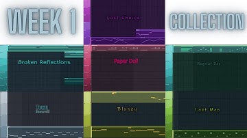 I made a Track a day to beat my fear of creating music- Week 1