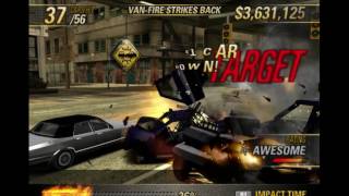 [LP102] Burnout Revenge - Rank 8 - Motor city - Crash