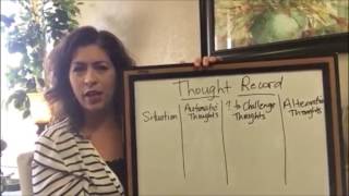 How to Use a Simple Thought Record to Challenge Thoughts