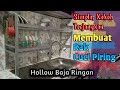 MEMBUAT RAK PIRING WASTAFEL HOLLOW BAJA RINGAN