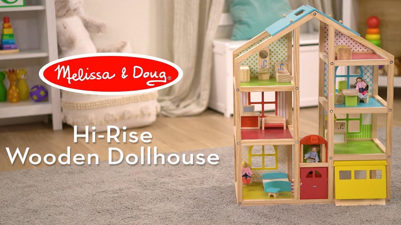 melissa & doug dollhouses