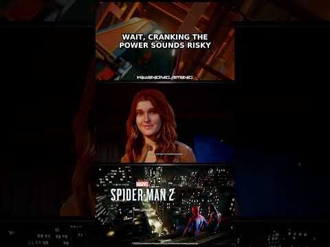 Miles and MJ plan a symbiote reservoir raid
