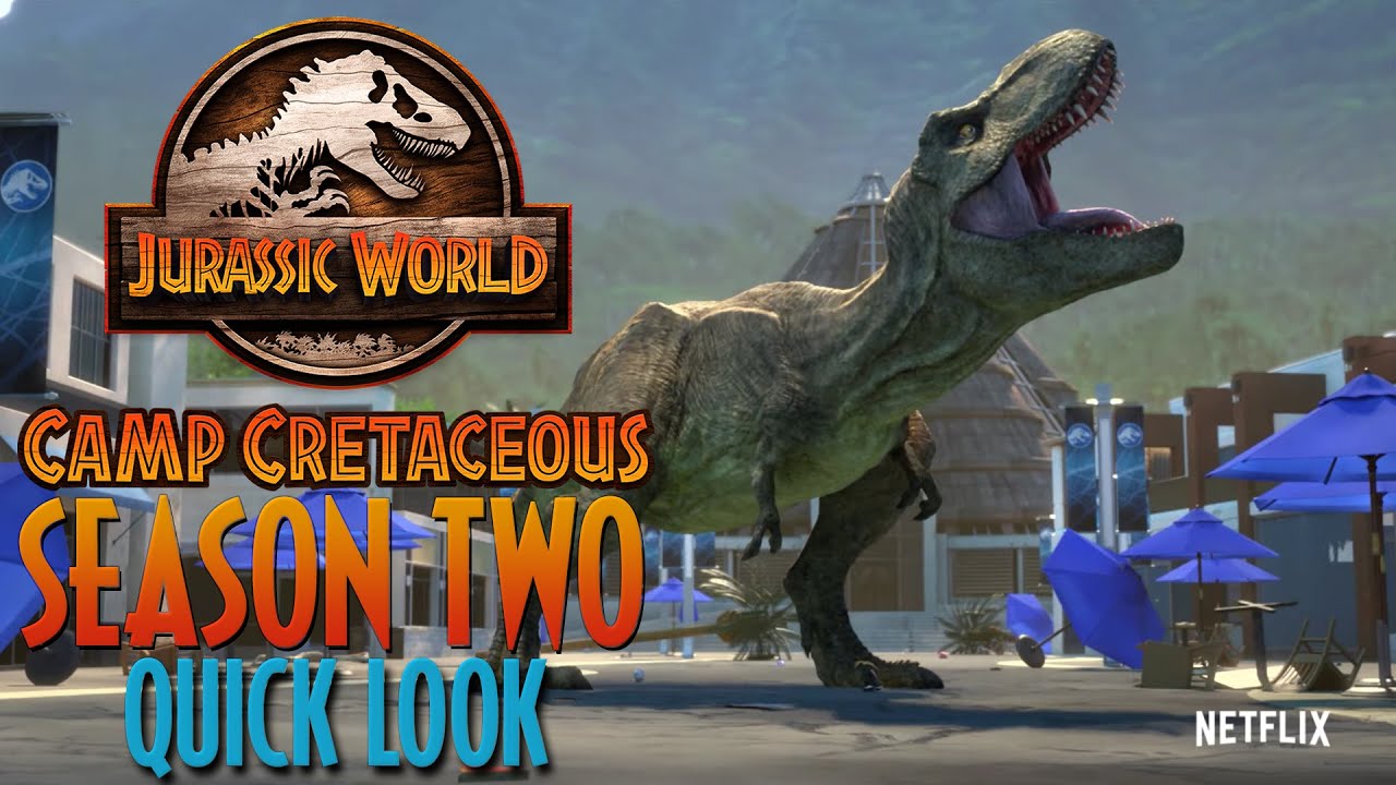 Jurassic World Camp Cretaceous Season Two Quick Look Youtube Jurassic World Camp Cretaceous Season Two Quick Look Youtube