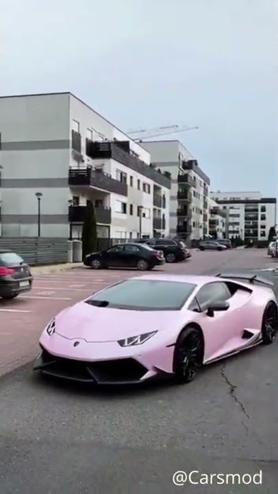 Pink Lamborghini Huracan 💕#2022 #shorts #lamborghini
