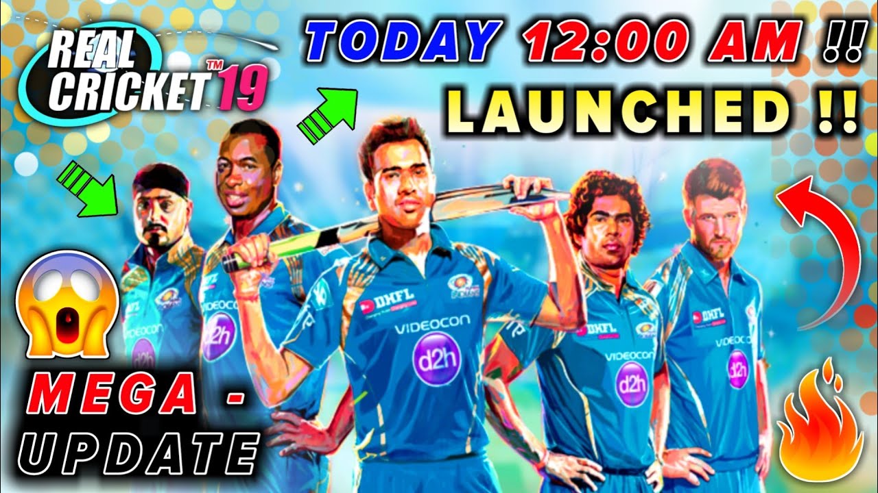 🔥Real Cricket 19 Launched Today Midnight 12:00 am | Update Rollout Rc19 | Big Surprise