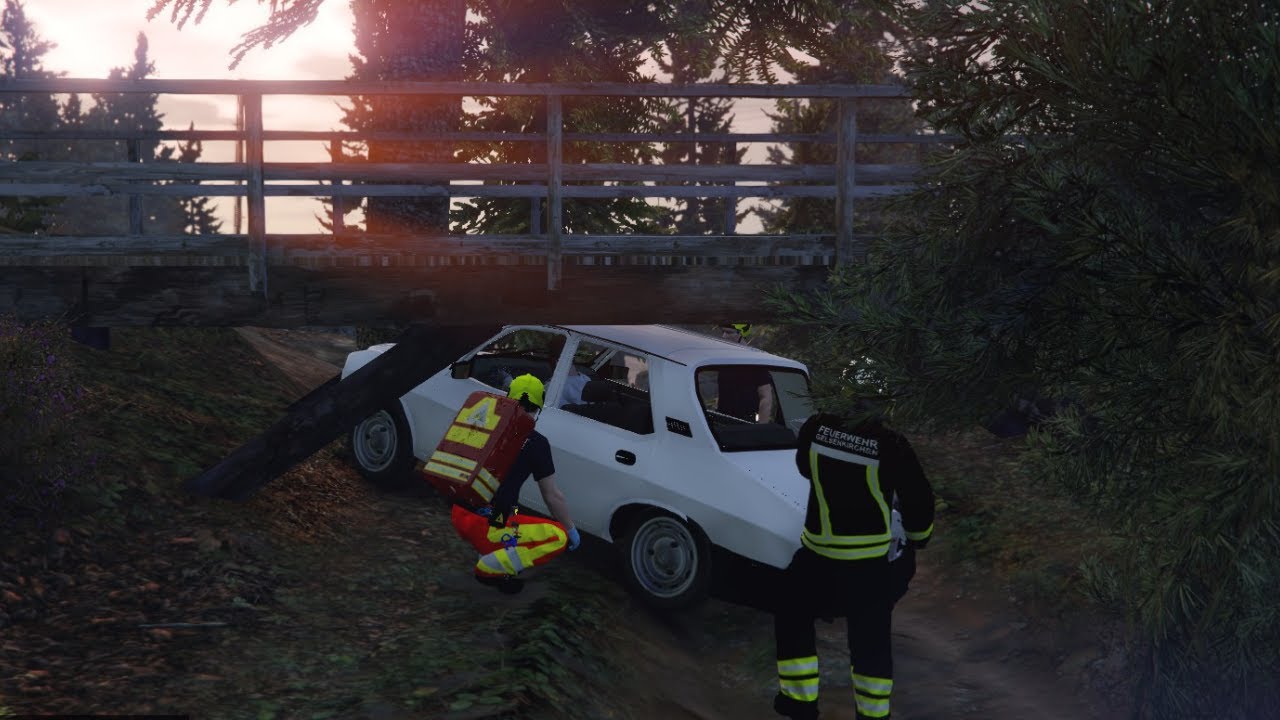 PKW unter Brücke eingeklemmt ⚡ Part 18⚡ Gelsenkirchen GTA RP Server