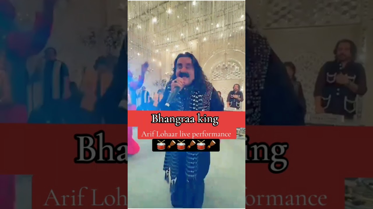 Arif lohaar live performance/ Bhangraa king/ 